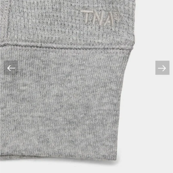 TNA Waffle Knit Zip Hoodie - Picture 3 of 9